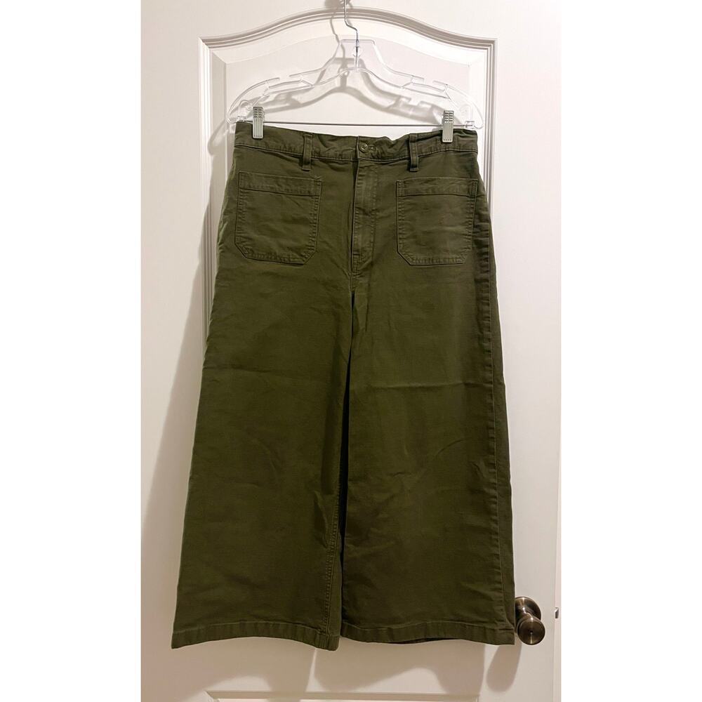 J. Crew Point Sur washed wide-leg crop pant - Picture 2 of 10
